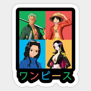 ONE PIECE T-SHIRT FUN T-SHIRT PO03 Sticker